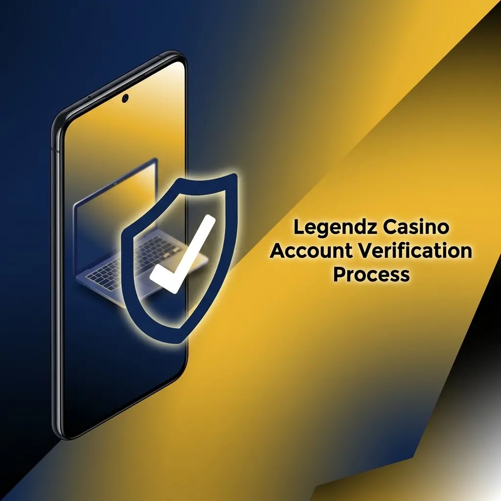 Legendz Casino KYC account verification process showing ID, address, and payment document submission steps