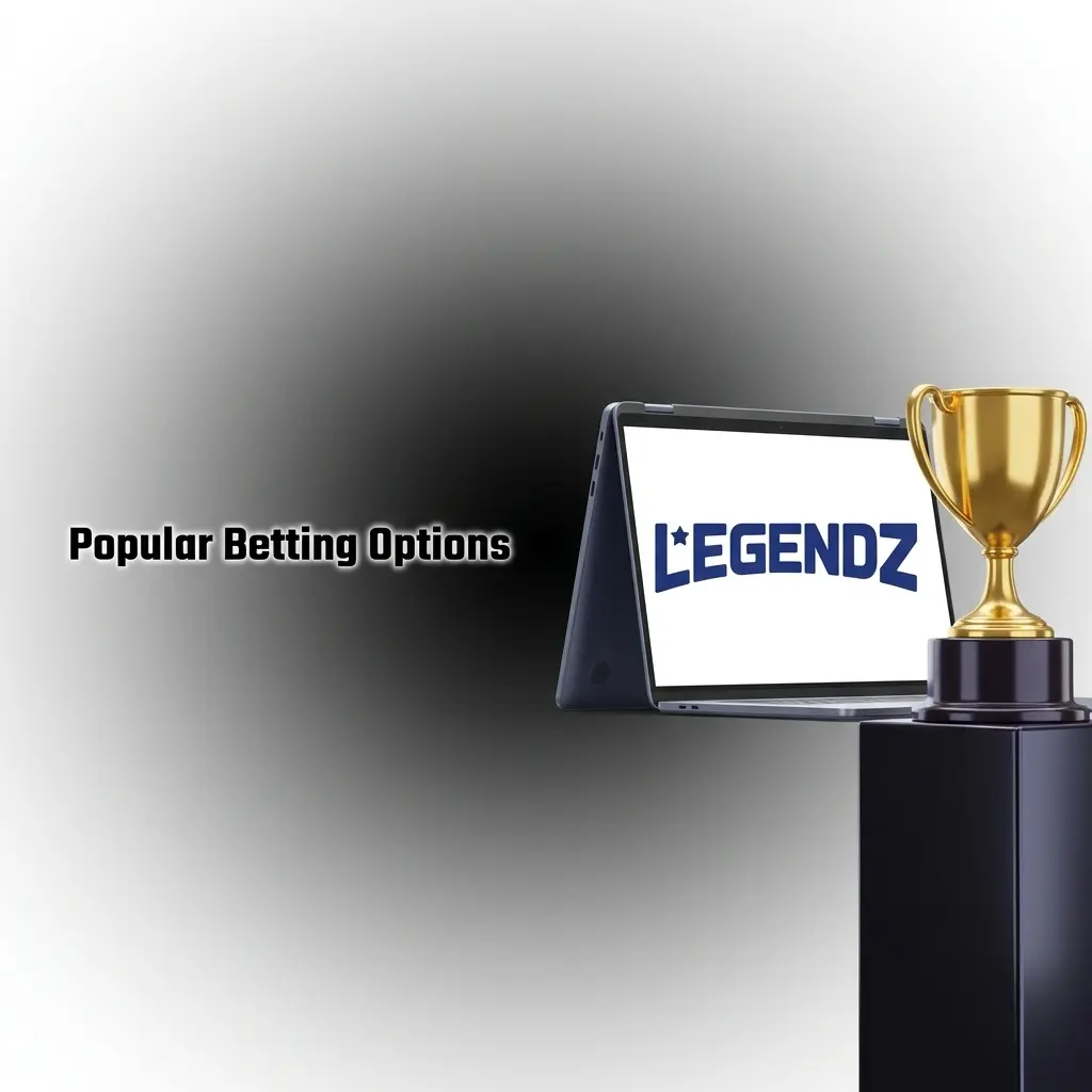 Legendz Casino popular betting options including prematch, live, and multi betting across sports and eSports