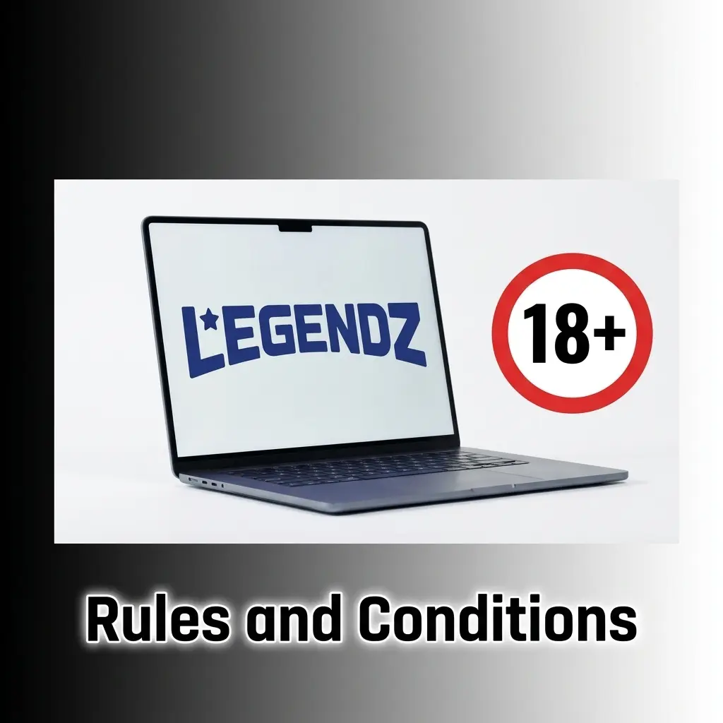 Legendz Casino rules and conditions overview covering age requirements, account policies, bonuses, KYC, and fraud prevention