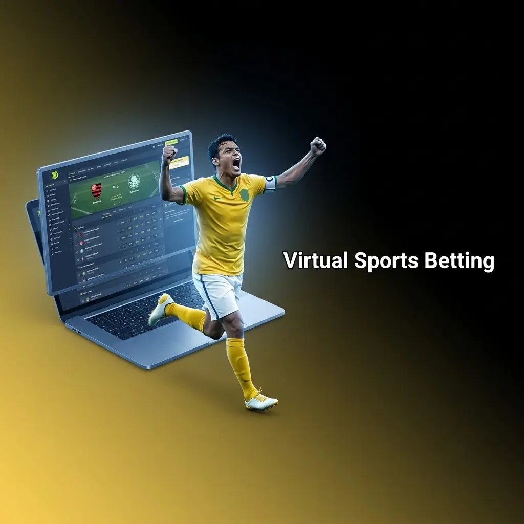Virtual sports betting at Legendz Casino showing simulated soccer, basketball, horse racing, and greyhound racing games available 24/7